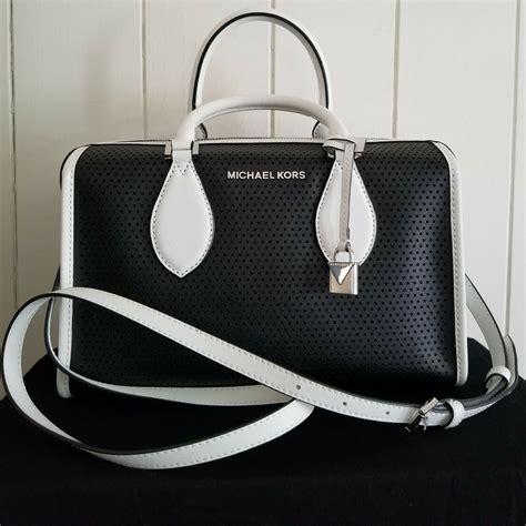 white michael kors purse macys|Michael Kors outlet black purse.